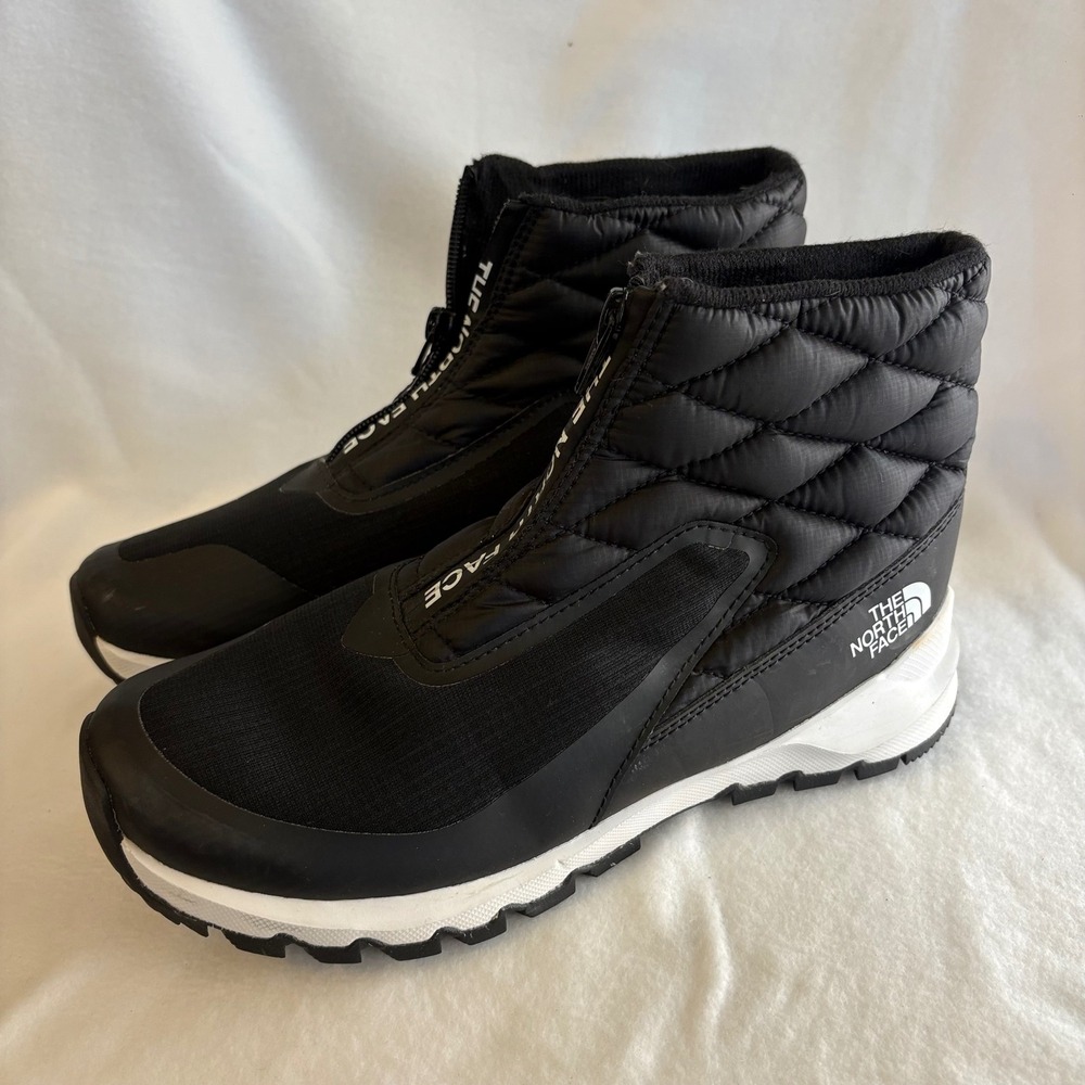 The North Face Thermoball Eco Progressive Zip Boots Black Womens 8